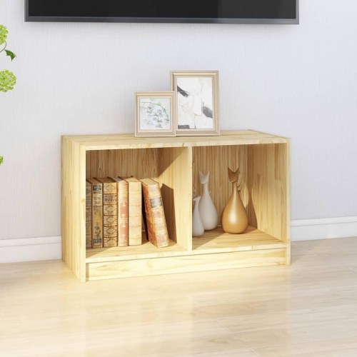 Tv-bord 70x33x42 cm massivt fyrretræ