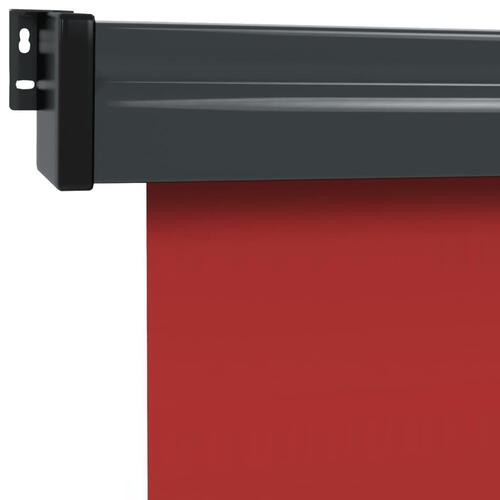 Sidemarkise til altan 165x250 cm rød