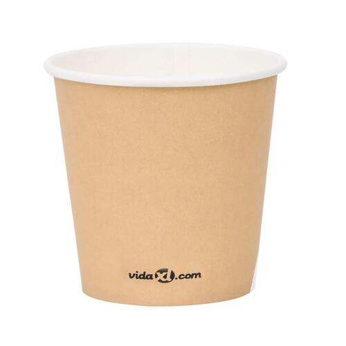 Papkrus 1000 stk. 200 ml brun