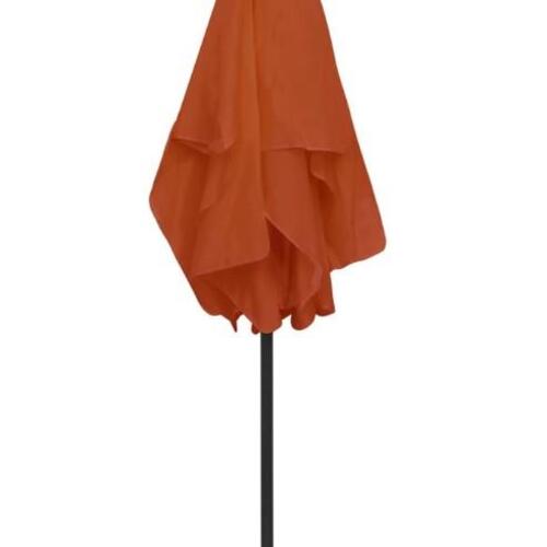 Strandparasol 180x120 cm terrakotta