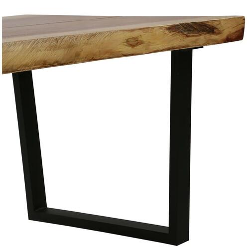 Sofabord 102x54x41 cm massivt suartræ
