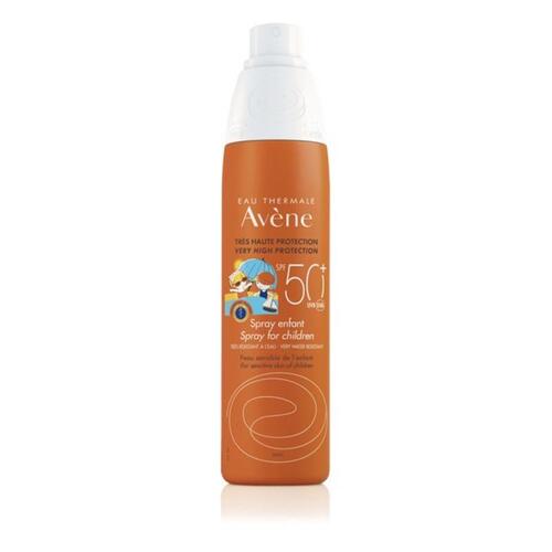 Solcreme spray til børn Avene Spf50+ 200 ml
