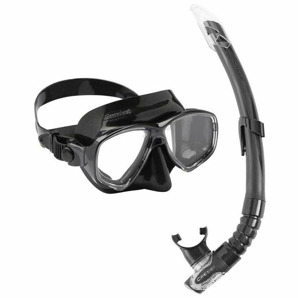 Snorkel Cressi-Sub ‎DM1000058 Sort Voksne