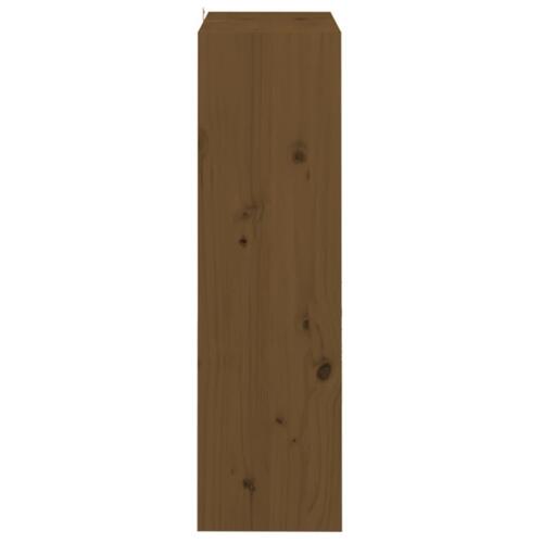 Bogreol/rumdeler 60x30x103,5 cm fyrretræ gylden brun