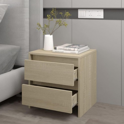 Sengebord 45 x 34,5 x 44,5 cm - sonoma-eg