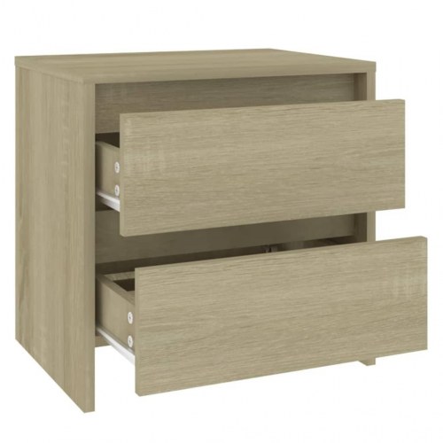 Sengebord 45 x 34,5 x 44,5 cm - sonoma-eg