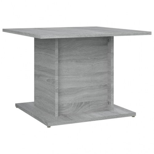 Sofabord i konstrueret træ - grå sonoma-eg 55,5 × 55,5 × 40 cm