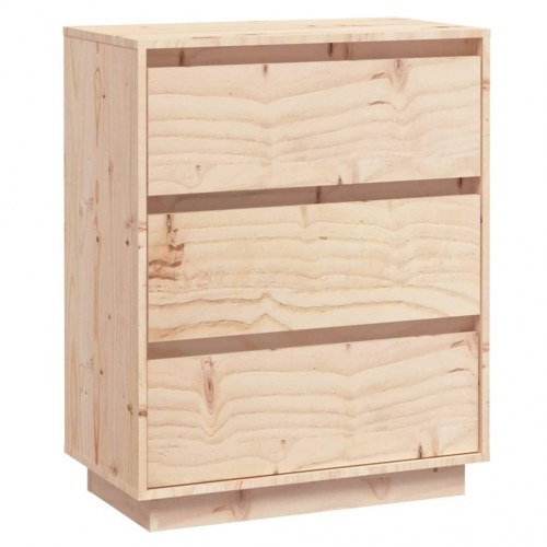 Skænk 60x34x75 cm massivt fyrretræ