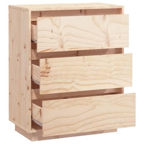 Skænk 60x34x75 cm massivt fyrretræ