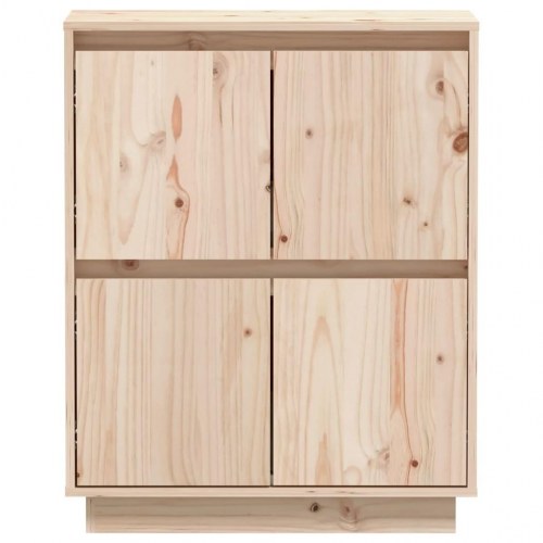 Skænk 60x34x75 cm massivt fyrretræ