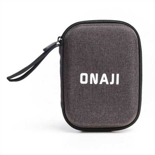 Onaji HOGO etui - grå rejsetaske 17 × 12 × 5 cm
