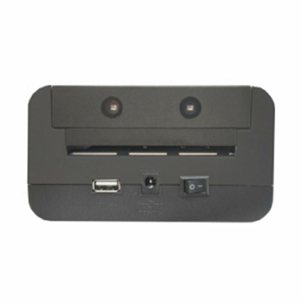 Seddeldetektor med UV og LCD - Mustek D9, sort