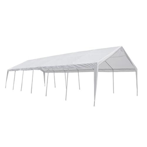 Festtelt 12 x 6 m hvidt