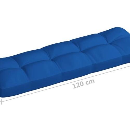 Hynder til pallesofa 7 stk. kongeblå