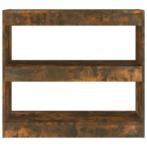 Bogreol/rumdeler 80x30x72 cm sonoma-eg