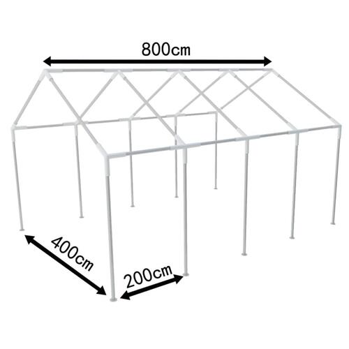 Event telte stålramme 8x4m