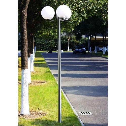 Lygtepæl til haven 3 lamper 220 cm