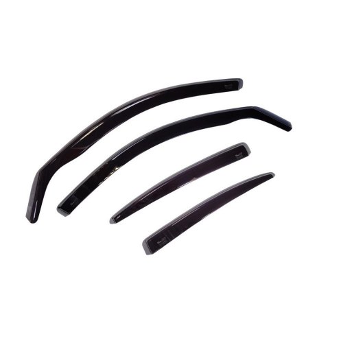 Vindafvisere HEKO HO25363 - 4 stk. til for og bag - Sort