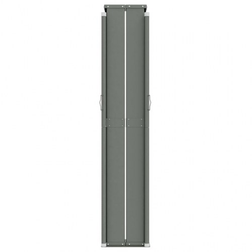Sammenrullelig sidemarkise 180 × 600 cm - cremefarvet