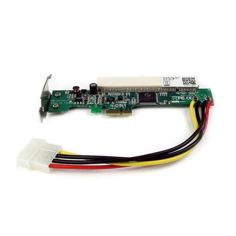 StarTech.com PCI Express to PCI Adapter Card - PCIe to PCI Converter Adapter with Low Profile / Half-Height Bracket (PEX1PCI1) - PCIe x1 til PCI slot adapter