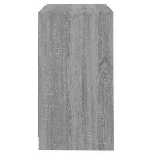 Skænk 70x41x75 cm konstrueret træ grå sonoma-eg