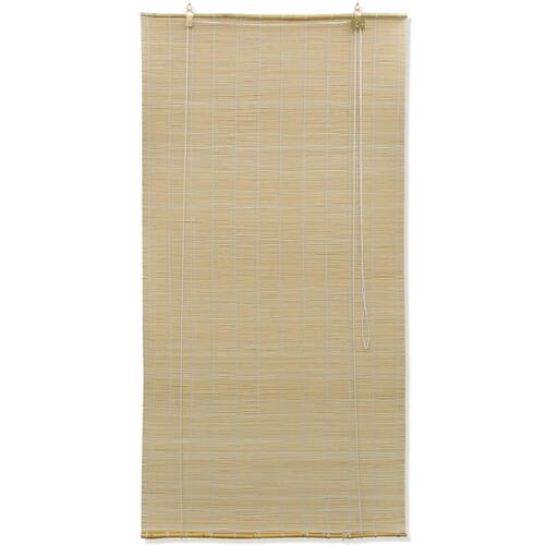 Rullegardin 140x160 cm naturlig bambus
