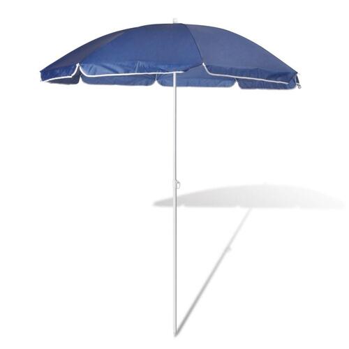 Parasol blå 180 cm
