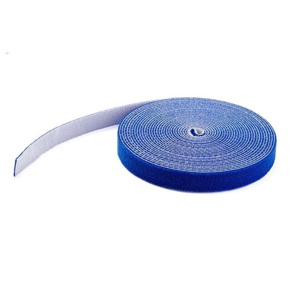 StarTech.com 25ft. Hook and Loop Roll - Blue - Cable Management - hook & loop fastener