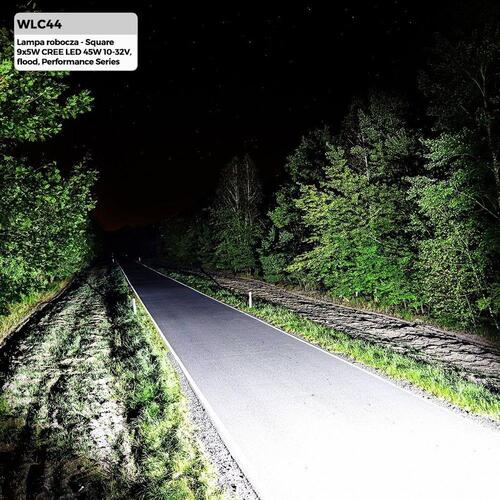 M-Tech LED arbejdslys WLC44 - IP67, Osram
