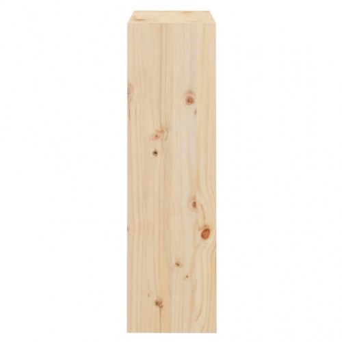 Bogreol/rumdeler 60x30x103,5 cm massivt fyrretræ