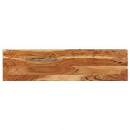 Konsolbord 120×30×75 cm i massivt akacietræ - industrielt sidebord