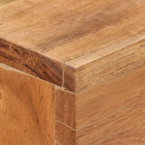Konsolbord 120×30×75 cm i massivt akacietræ - industrielt sidebord