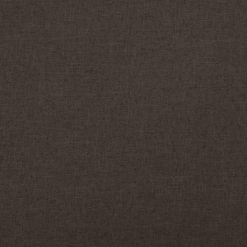 Foldbar opbevaringsbænk 76x38x38 cm kunstlærred mørkebrun