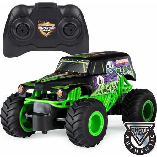 Fjernbetjent Bil Spin Master Monster Jam Grave Digger 2,4 GHz