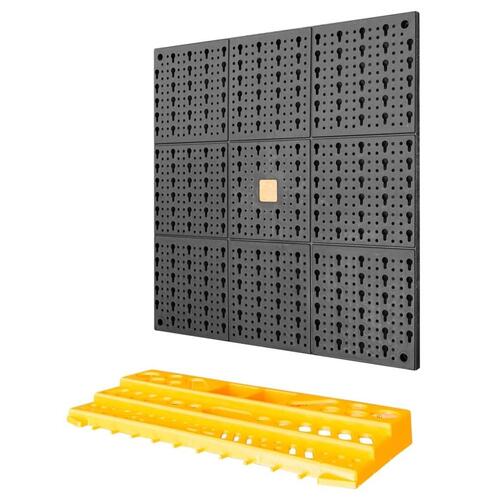 Værktøjstavle 500x1000 mm 50 kroge PP