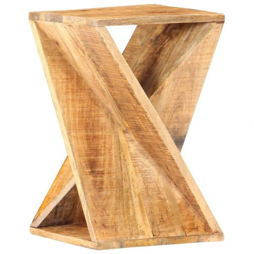 Sidebord i massivt mangotræ 35 x 35 x 55 cm