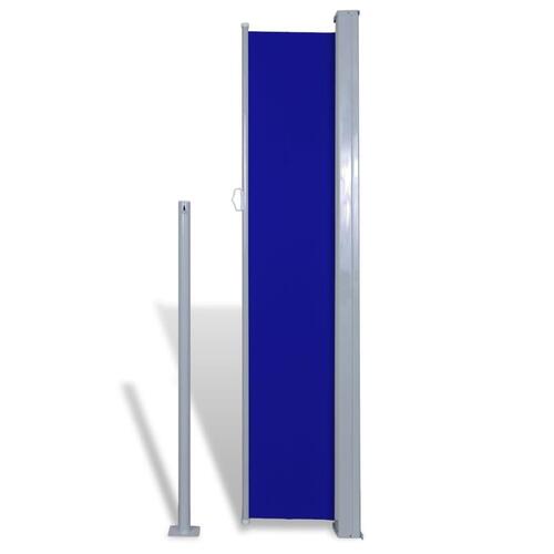 Sidemarkise til terrasse 180x300 cm blå