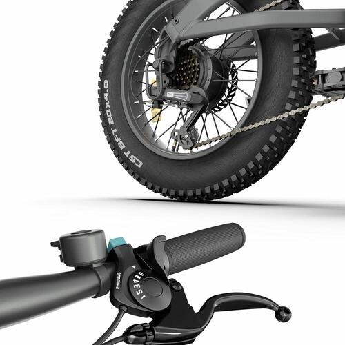 Elektrisk cykel Himo ZB20 Max 20" 250W 80 km Grå