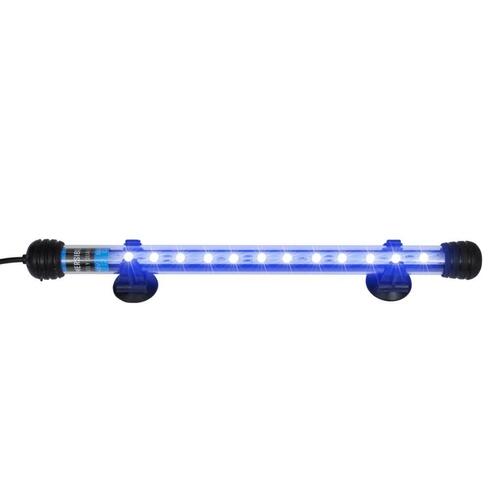 LED akvarielampe 28 cm blå