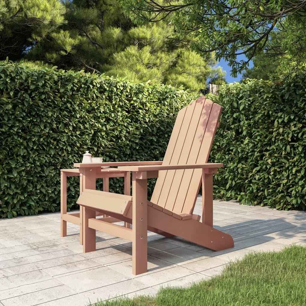 Adirondack-havestol HDPE brun