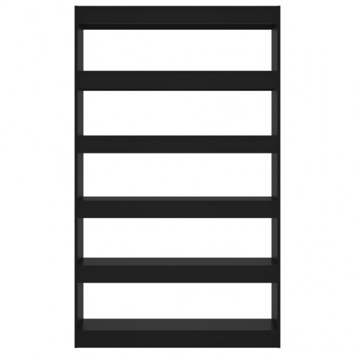 Bogreol/rumdeler 100x30x166 cm sort