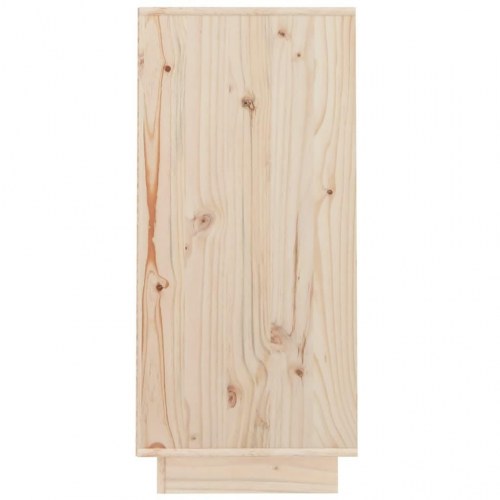 Konsolskab 60x34x75 cm massivt fyrretræ