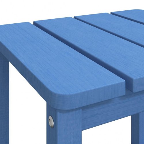 Adirondack-havebord i HDPE 38 × 38 × 46 cm - blå