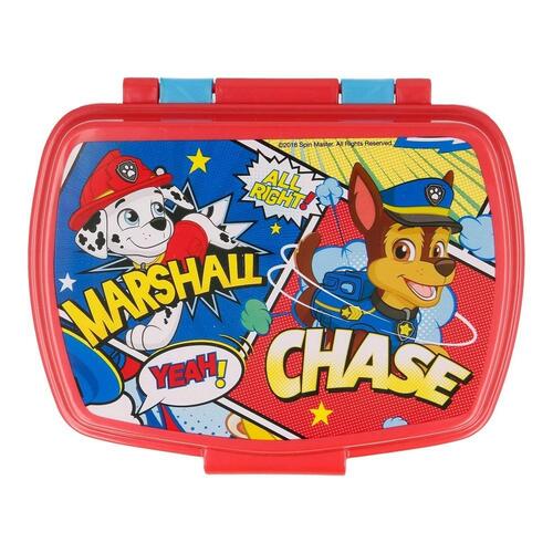 Madkasse til Sandwich The Paw Patrol Friendship Rød Blå (17 x 5.6 x 13.3 cm)