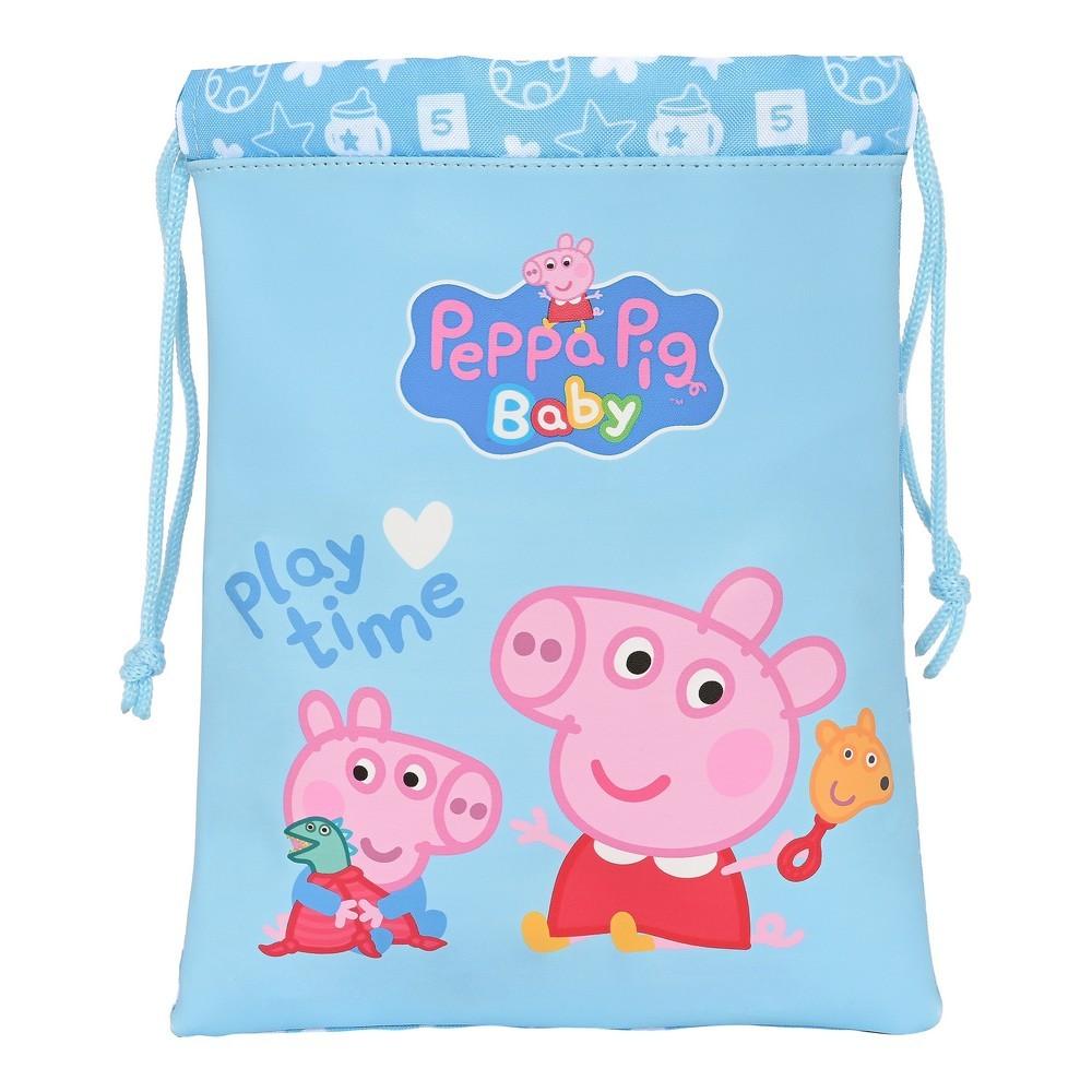 Madkasse Med Tilbehør Peppa Pig Baby Lyseblå