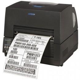 Se Labelprinter Citizen CL-S6621, 8 dots mm (203 dpi), ZPLII, Datamax, Dual-IF, black hos Boligcenter.dk