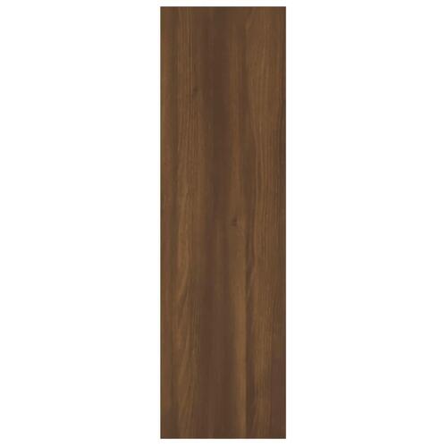 Bogreol/rumdeler 100x30x103 cm brun egetræ