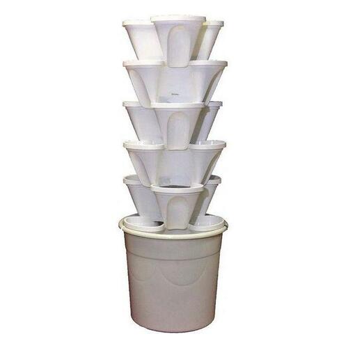 Lodret havesæt Irisana Terracota Ecogarden Plastik Terrakotta (45 x 45 cm) (OUTLET C)