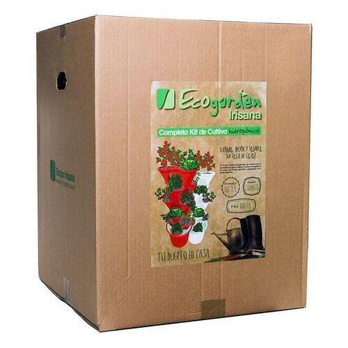 Lodret havesæt Irisana Terracota Ecogarden Plastik Terrakotta (45 x 45 cm) (OUTLET C)