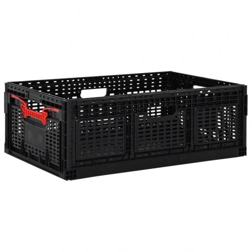 Foldekasse 60x40x22 cm 46 l sort